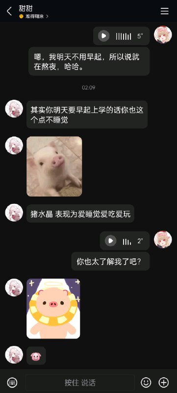 你才是🐷 @甜甜
