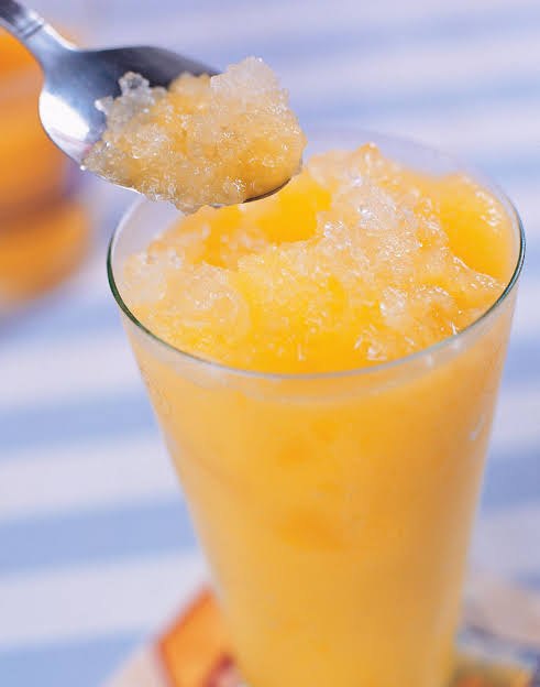 好想吃芒果冰沙