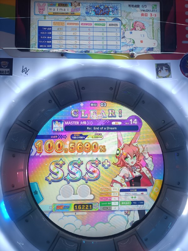 舞萌和中二玩得都很开心舞萌和中二玩得都很开心