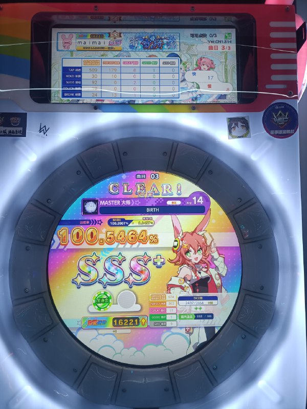 舞萌和中二玩得都很开心舞萌和中二玩得都很开心