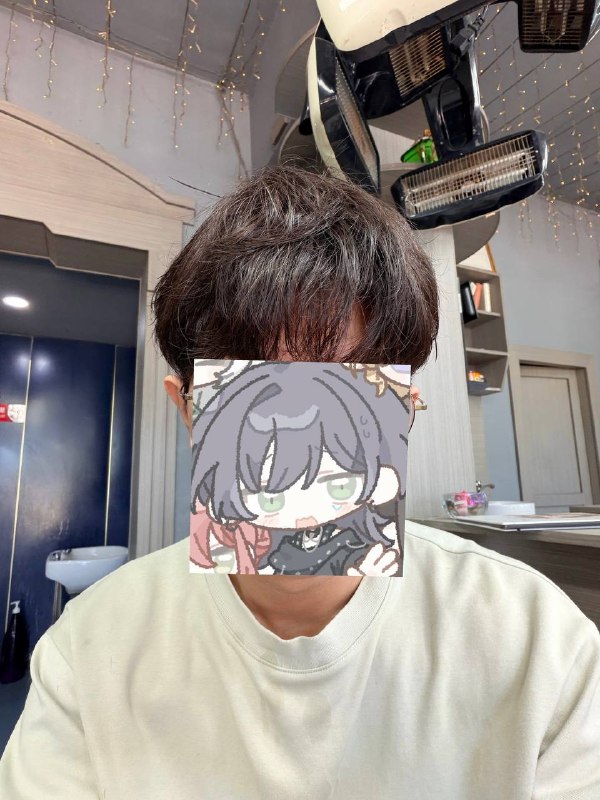 剪完头了w